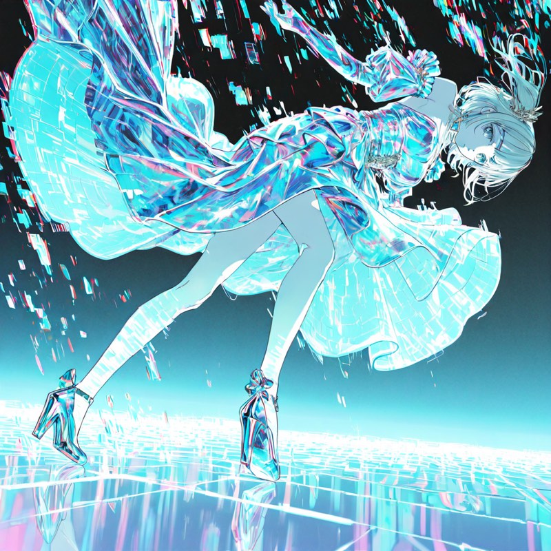 Dream Factory generative artwork: The Glitchy Renaissance of AI-Generated Imagery